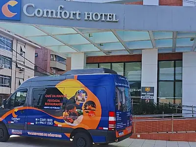 Comfort Hotel Santos amplia rotas do serviço de transporte para hóspedes