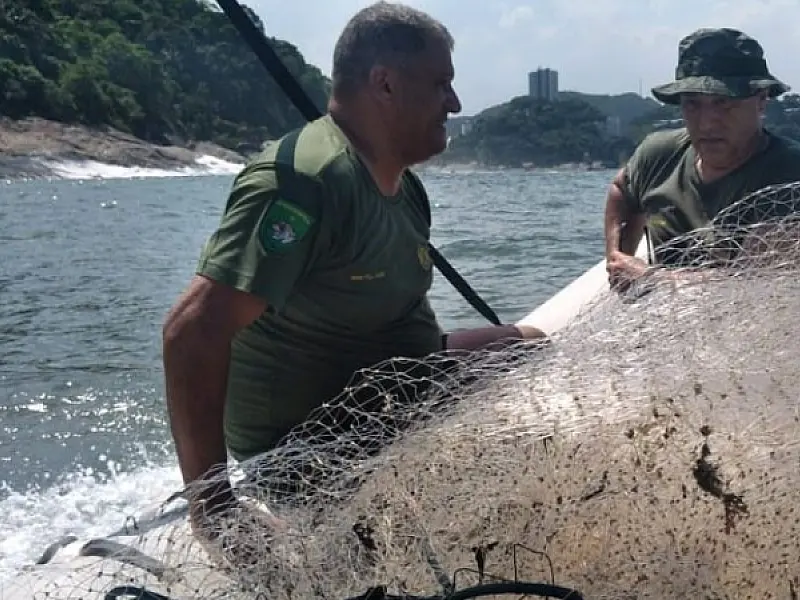 GCM Ambiental realiza fiscalização para coibir pesca predatória
