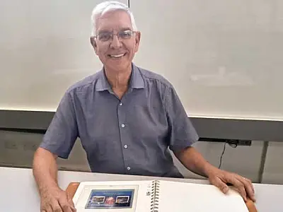 Mongaguá tem um dos maiores colecionadores de selos do Brasil
