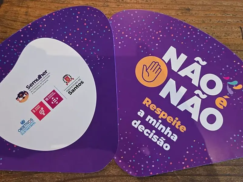 Santos lança campanha contra o assédio no Carnaval
