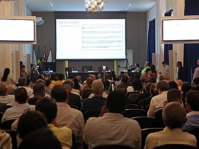 Propostas para projeto do túnel Santos-Guarujá são apresentadas na primeira audiência pública