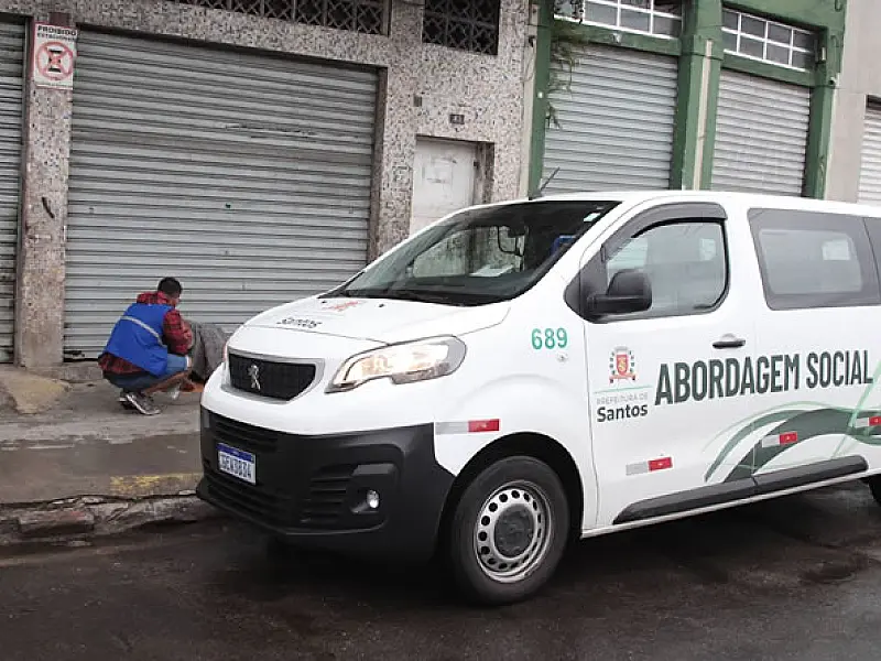 Com o aumento do frio, Santos amplia ações de assistência social