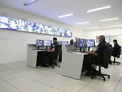 Guarujá: Região do Pernambuco tem reforço de 59 câmeras de monitoramento