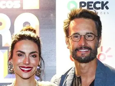 Mel Fronckowiak e Rodrigo Santoro anunciam gravidez