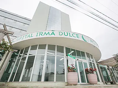 Entrada do Hospital Irmã Dulce, na PG retorna para a Rua Dair Borges