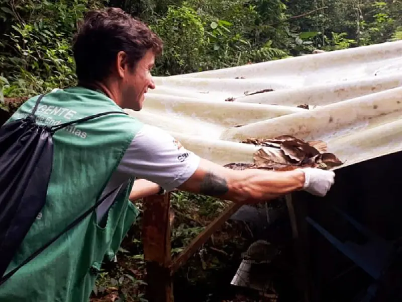 Mutirão no Caruara, em Santos, elimina 54 focos com larvas do Aedes