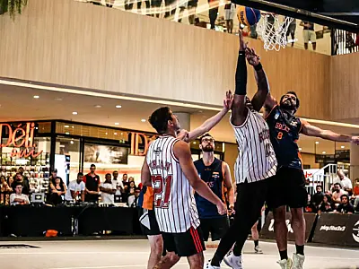 Shopping Parque Balneário será sede da 4ª etapa da Liga ANB 3x3 de Basquete e da Super Liga 3x3