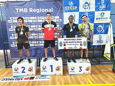 Tênis de Mesa brilha na 1ª Etapa do TMB Regional em São Sebastião