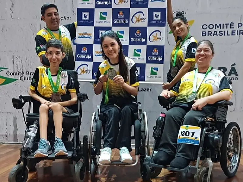 Guarujá conquista três medalhas na Bocha Paraolímpica