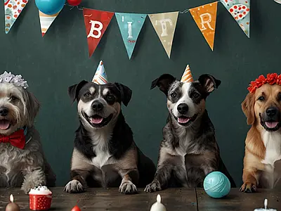 Seu pet merece parabéns? Saiba o que ele pode comer na festa!