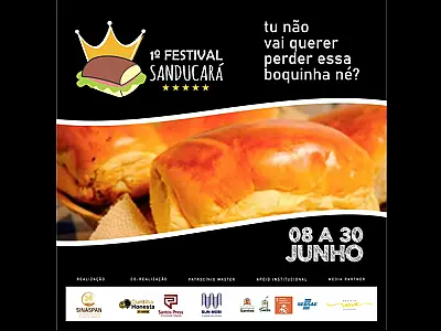 Lançamento do Festival Sanducará acontece nesta quinta-feira no Centro Português de Santos