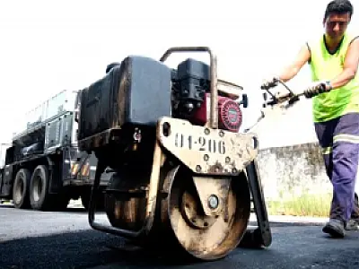 Praia Grande realiza serviços da Operação Tapa Buraco em diversos pontos