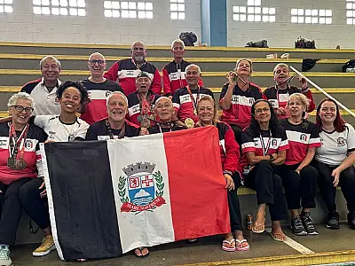 Time Praia Grande finaliza os Jogos da Melhor Idade com 29 medalhas conquistadas