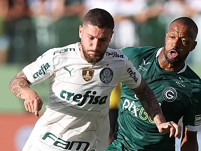 Palmeiras consegue empate suado no último minuto do jogo contra o Goiás