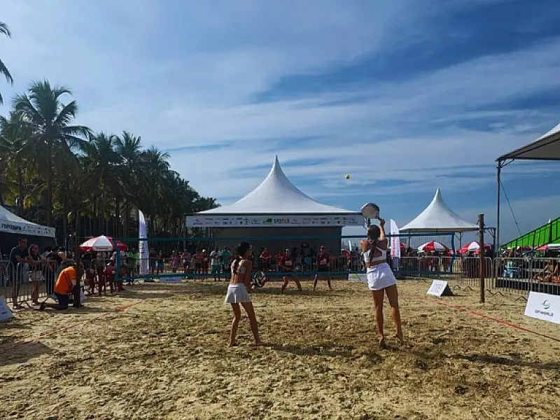 Santos Open Beach Tennis comemora 10ª edição com recorde de atletas