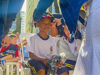 Mais quatro escolas participam do projeto 'Trânsito Seguro', em São Vicente