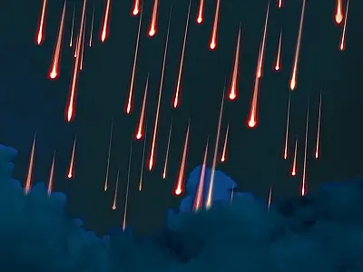 A última chuva de meteoros do ano tem pico esta noite; como ver