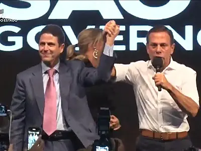 Doria desiste de desistir e confirma que será candidato à presidência