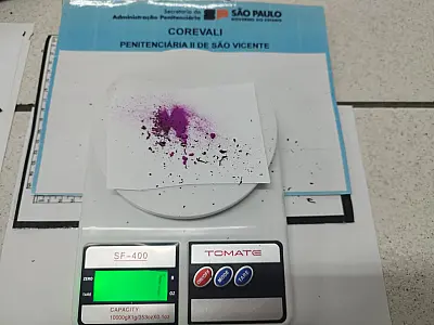 Companheira de preso tenta entrar com drogas na P2 da cidade de São Vicente