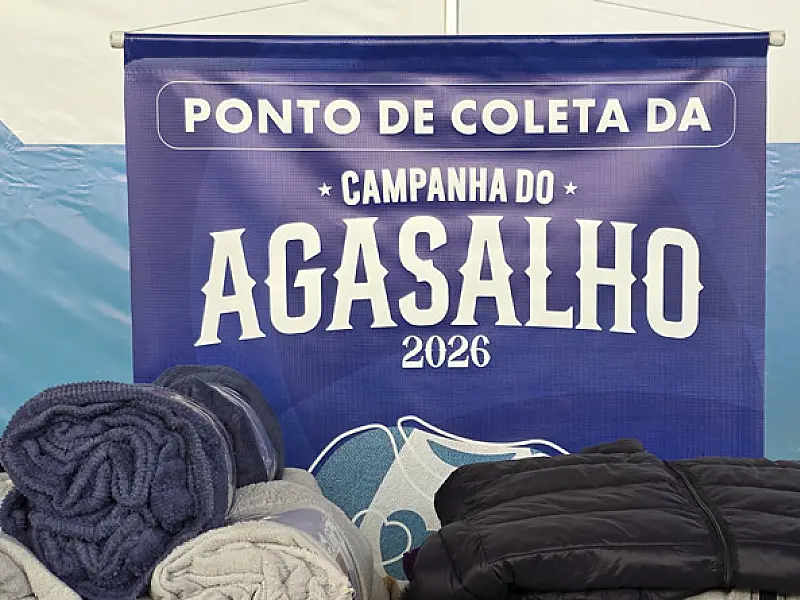 Com as temperaturas em queda em diversas regiões do estado, Campanha do Agasalho 2026 reforça mobilização por doações