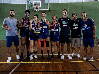Equipes de Santos estreiam com pódio no Basquete 3x3 na abertura da primeira etapa