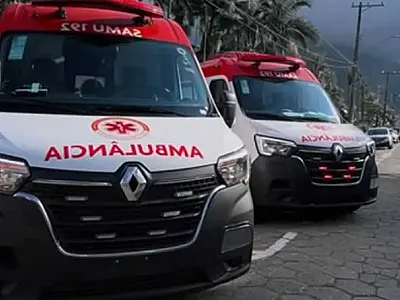 Prefeitura de Peruíbe recebe novas ambulâncias para o SAMU 192