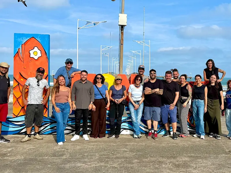 Plataforma de Pesca recebe gravações do longa-metragem 'Clamor', estrelado por Marjorie Estiano
