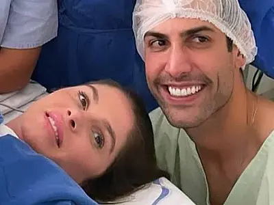Bárbara Evans dá à luz para sua primeira filha com Gustavo Theodoro