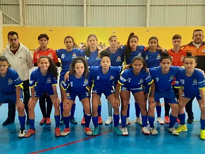 Futsal Feminino é campeão estadual dos Jogos da Juventude