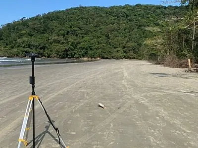 Estudos de erosão entram em nova etapa nesta segunda-feira em São Vicente