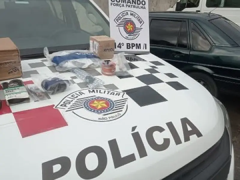 Polícia Militar prende suspeito de roubo de carga e recupera os produtos