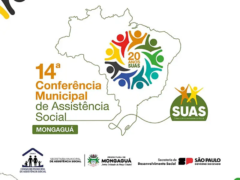 Inscrições abertas para a 14ª Conferência Municipal de Assistência Social de Mongaguá
