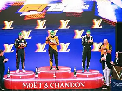 Moët & Chandon volta ao pódio no Fórmula 1 Louis Vuitton Australian Grand Prix 2025