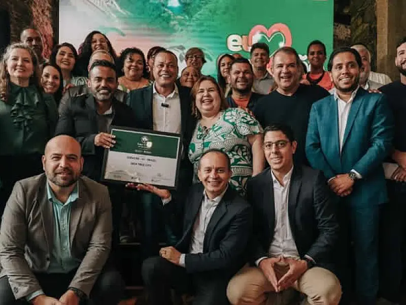 Cubatão celebra oficialmente o selo de 'Cidade Verde do Mundo'