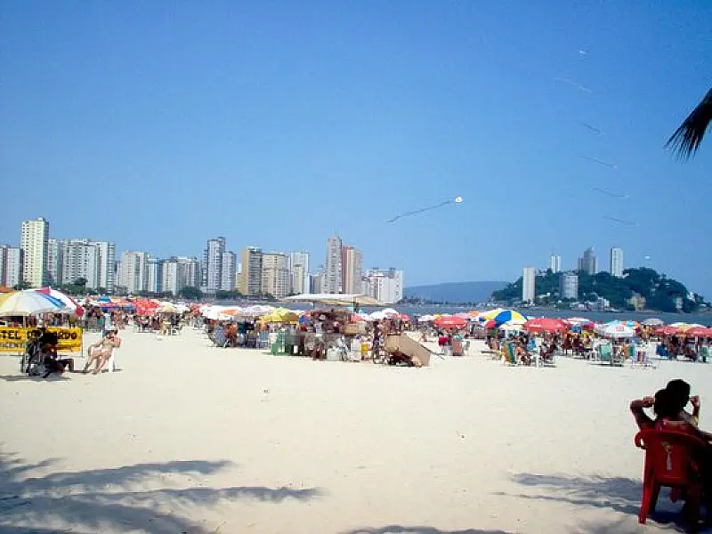 Praias de São Vicente, são interditadas para estudos sobre erosão nessa semana
