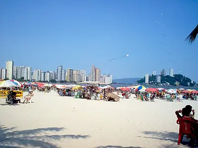 Praias de São Vicente, são interditadas para estudos sobre erosão nessa semana