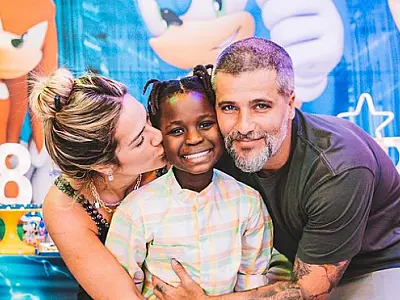Giovanna Ewbank chora ao revelar síndrome do filho e diz sentir 'culpa absurda'