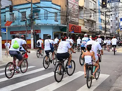 Passeio ciclístico pedala por atrações históricas de São Vicente neste domingo (16)