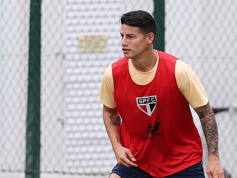 São Paulo vê evolução e acredita que James estará pronto para a Supercopa