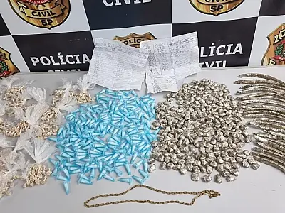 Polícia Civil prende em flagrante dupla suspeita de tráfico de drogas