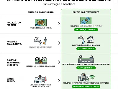 Investimento recorde leva água potável a 1,8 milhão de paulistas em 2025