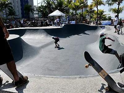 Juventude: Circuito Skate Caiçara volta a agitar a cidade de Praia Grande