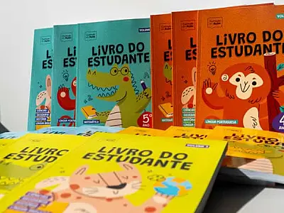 Mais de 11 mil livros didáticos são entregues nas escolas da rede municipal de Mongaguá