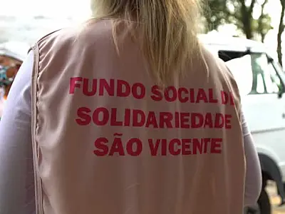 Fundo Social de São Vicente arrecada móveis e fraldas para instituição afetada pelas fortes chuvas