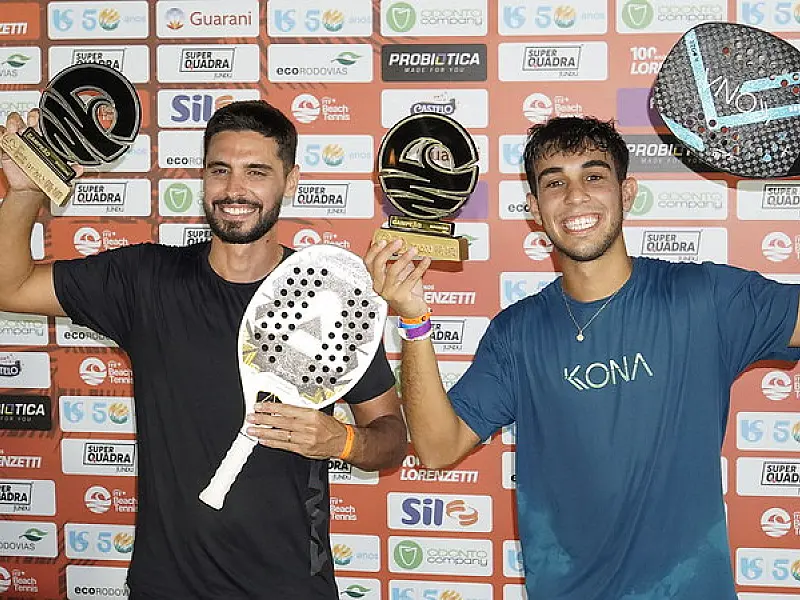 Paulistas Russo e Branco ficam com o título do BT 200 masculino na despedida da Arena Verão+
