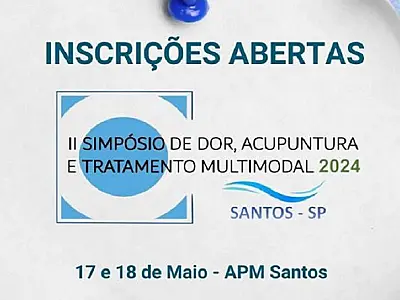 APM Santos realiza 2º Simpósio de dor, acupuntura e tratamento multimodal