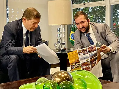 Kayo Amado se reúne com autoridades na FIESP e unidade do SENAI fica mais próxima