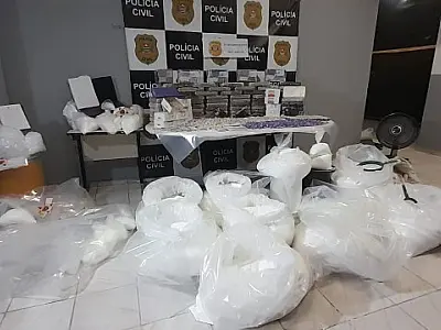 Polícia apreende 330 quilos de cocaína em operação de combate ao tráfico
