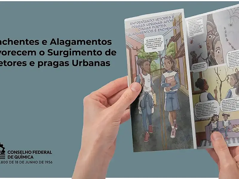 Cartilha mostra como evitar vetores e pragas após alagamentos