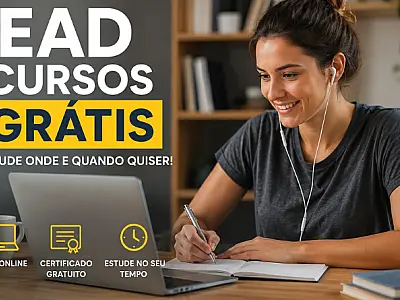 Inscrições abertas para mais de 100 cursos gratuitos no formato EAD